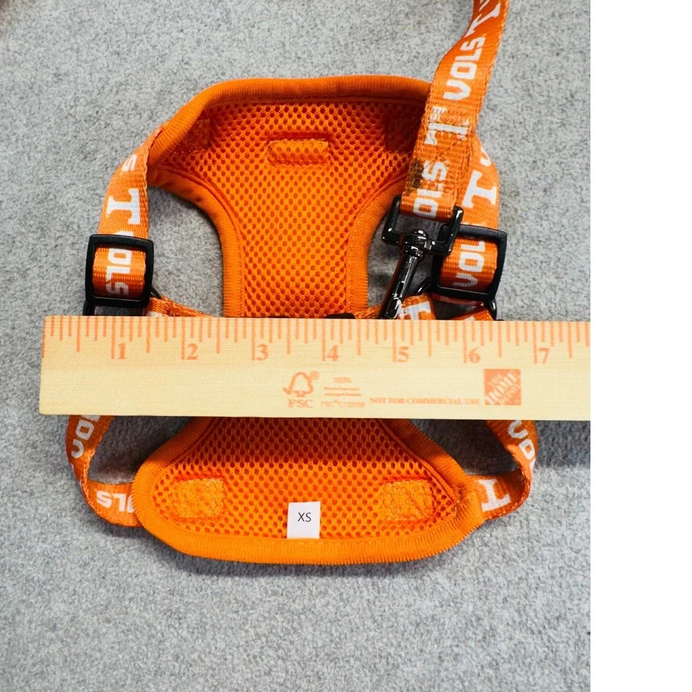 Shop Insta Pets Tennessee Volunteers Dog Harness Leash Set XS Orange Vols NCAA